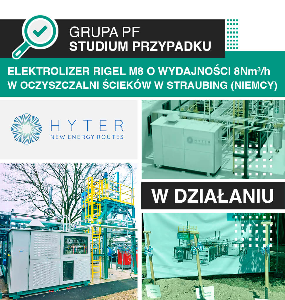 Elektrolizer Hyter rozpoczyna swoją pracę w Straubing (Niemcy)