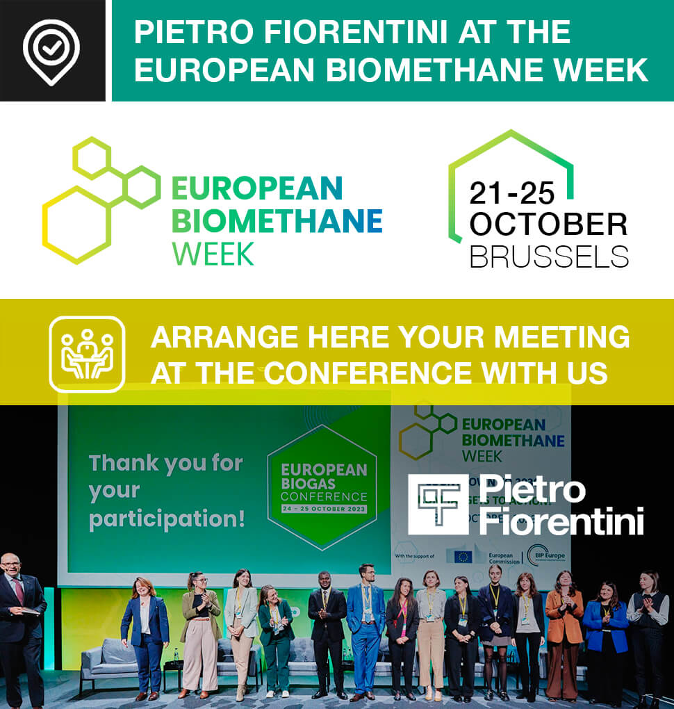 Pietro Fiorentini at the European Biomethane Week