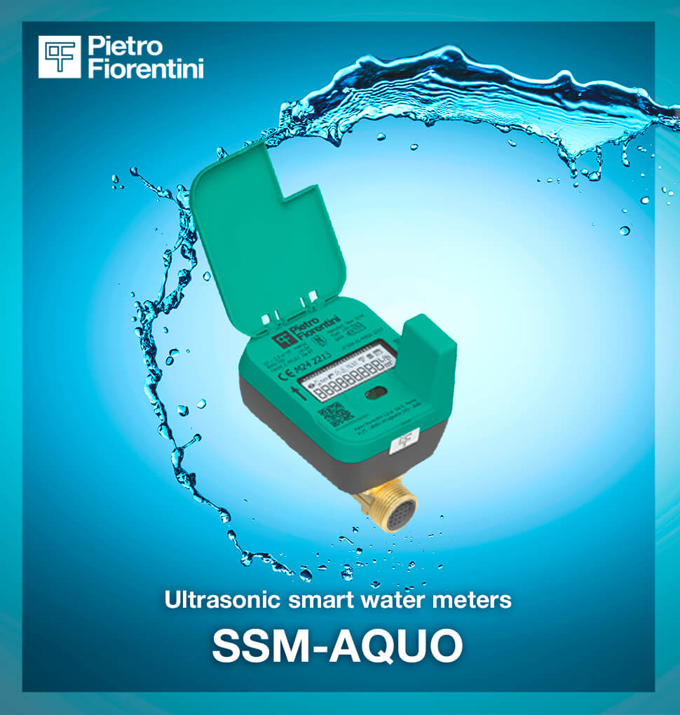 SSM-Aquo, flow digitalisation with ultrasonic water meters