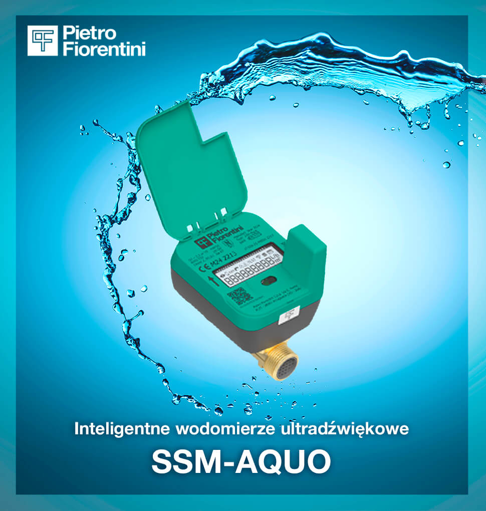 SSM-Aquo, cyfryzacja przepływu za pomocą wodomierzy ultradźwiękowych